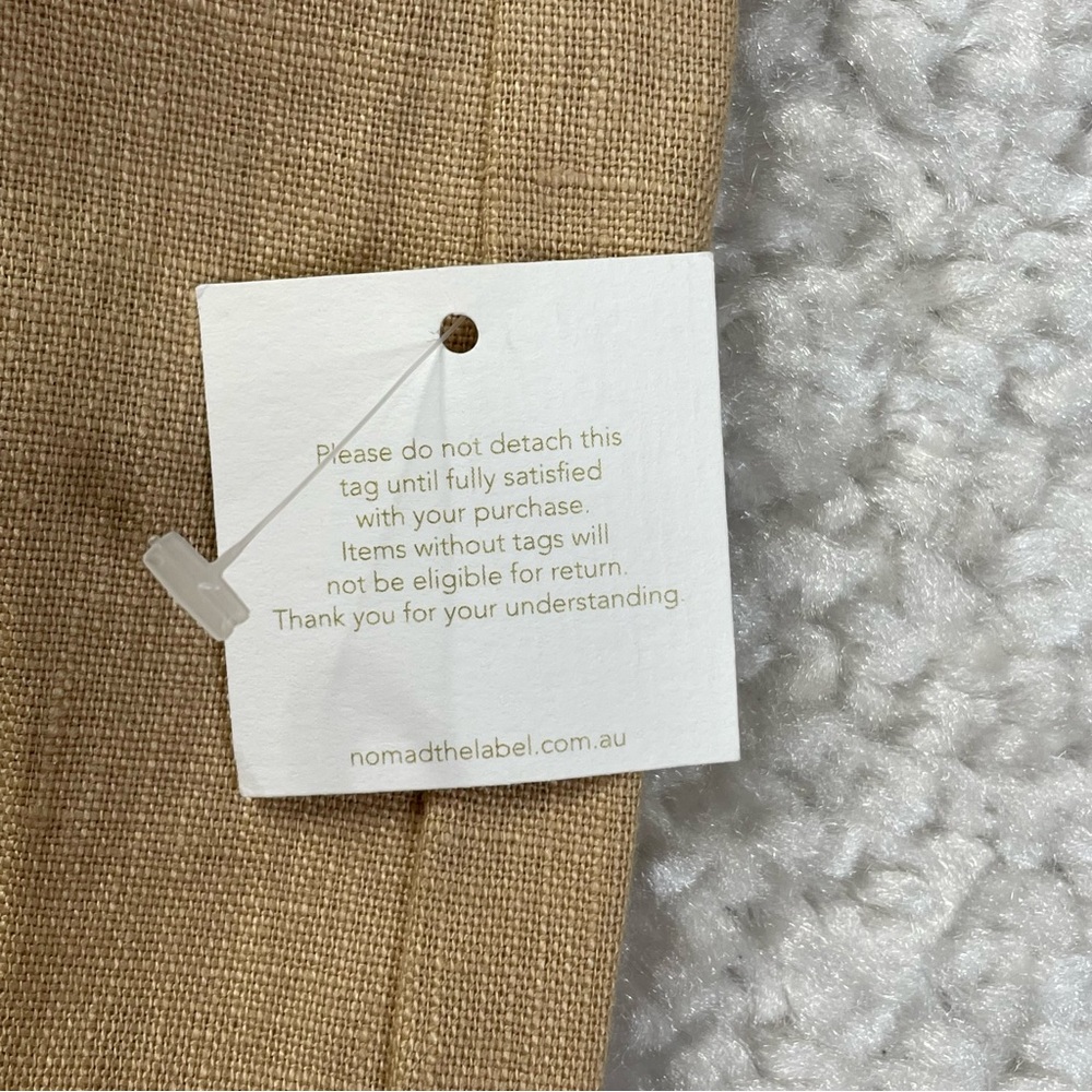 NWT Nomad the Label French Linen Pants Parachute Balloon Wide US 12 XL - Picture 6 of 16